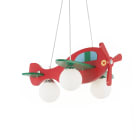IDEAL LUX - AVION SP3 ROSSO