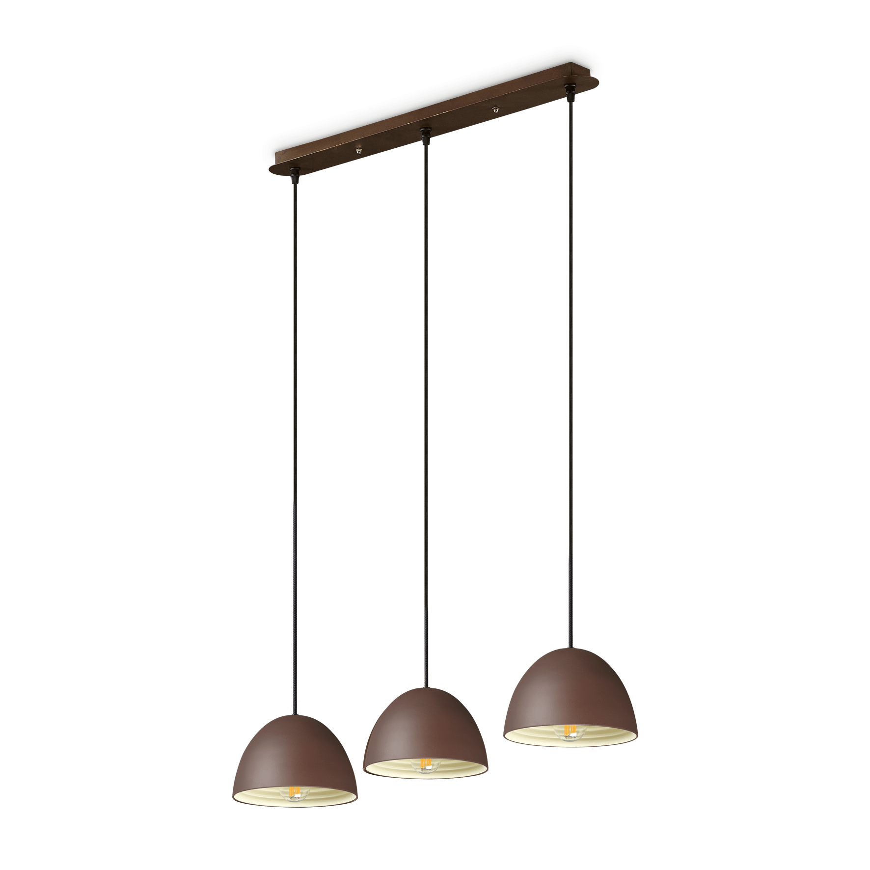 IDEAL LUX - FOLK SP3 COFFEE