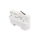 IDEAL LUX - LINK 3-PHASE TRACK ADAPTOR ON-OFF WH