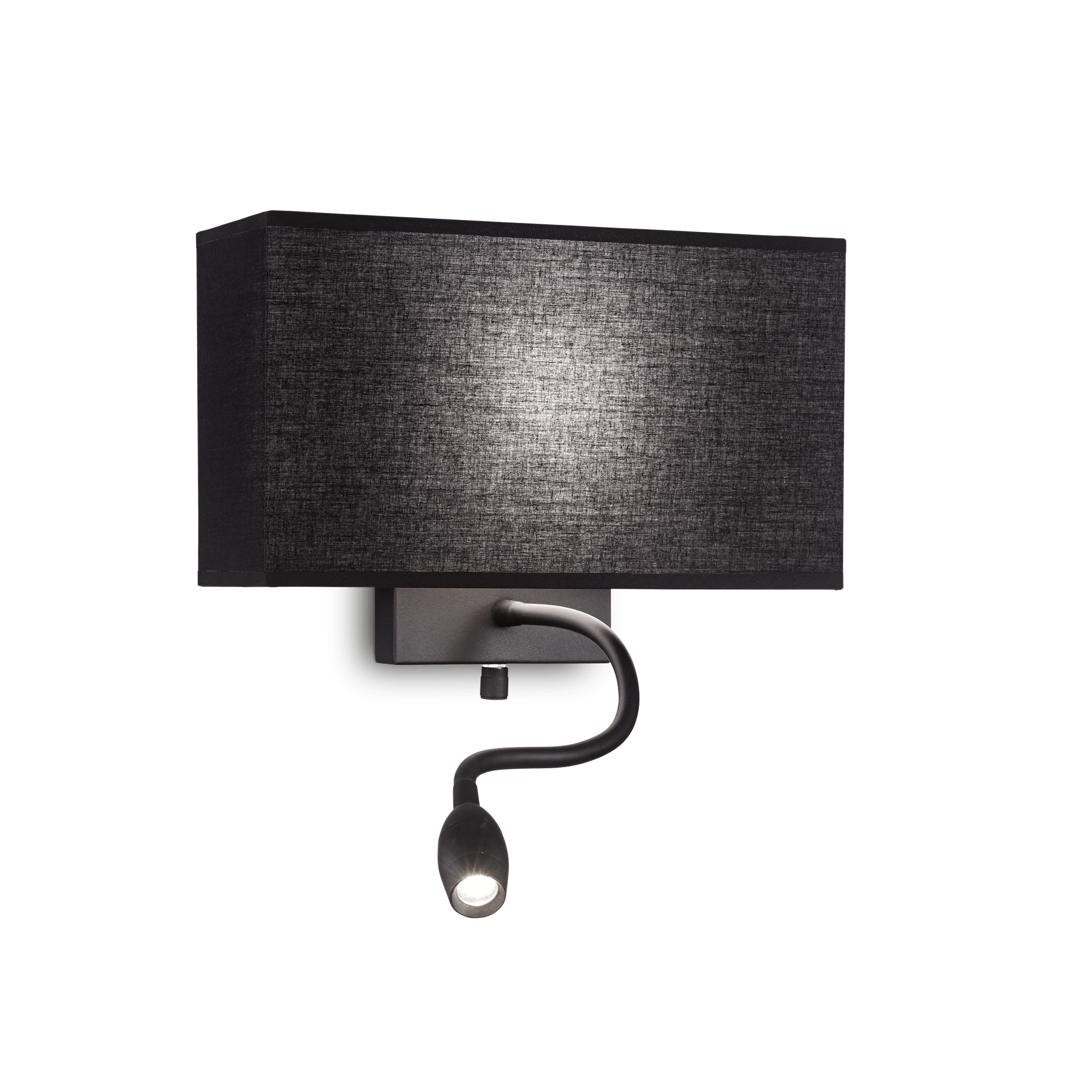 IDEAL LUX - HOTEL AP2 ALL BLACK 215709