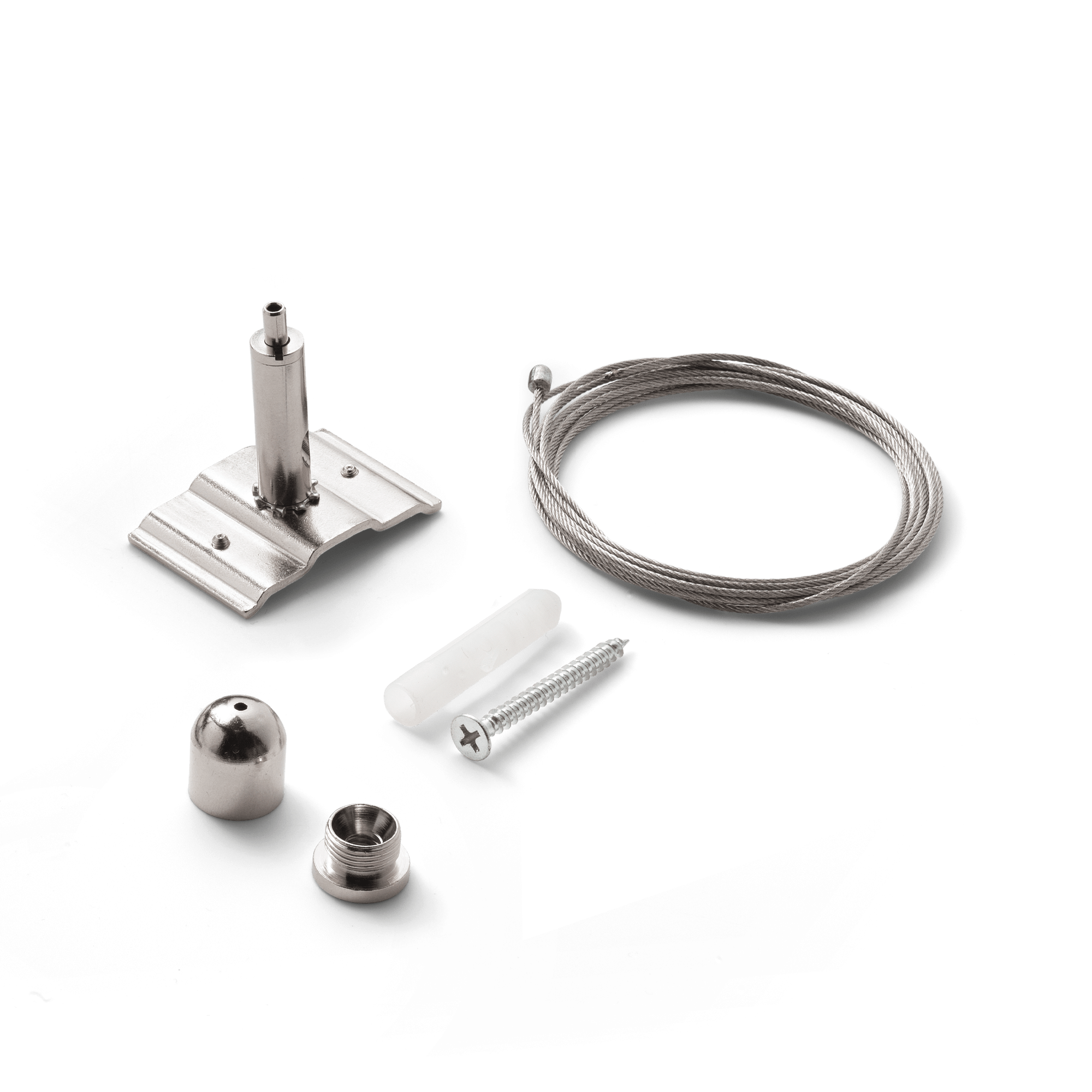 IDEAL LUX - FLUO KIT SINGLE STEEL CABLE 2 MT