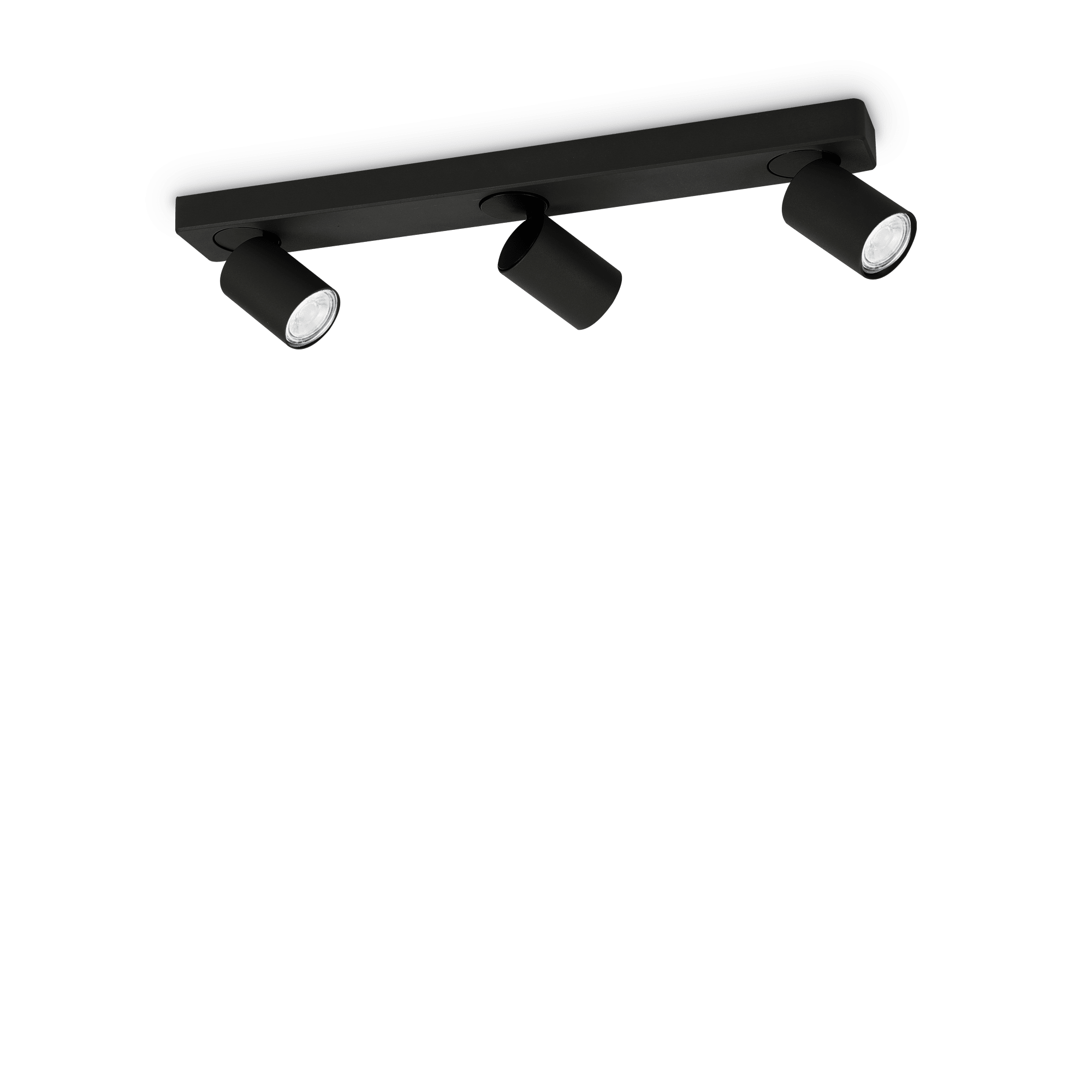 IDEAL LUX - RUDY PL3 ROUND NERO 229058