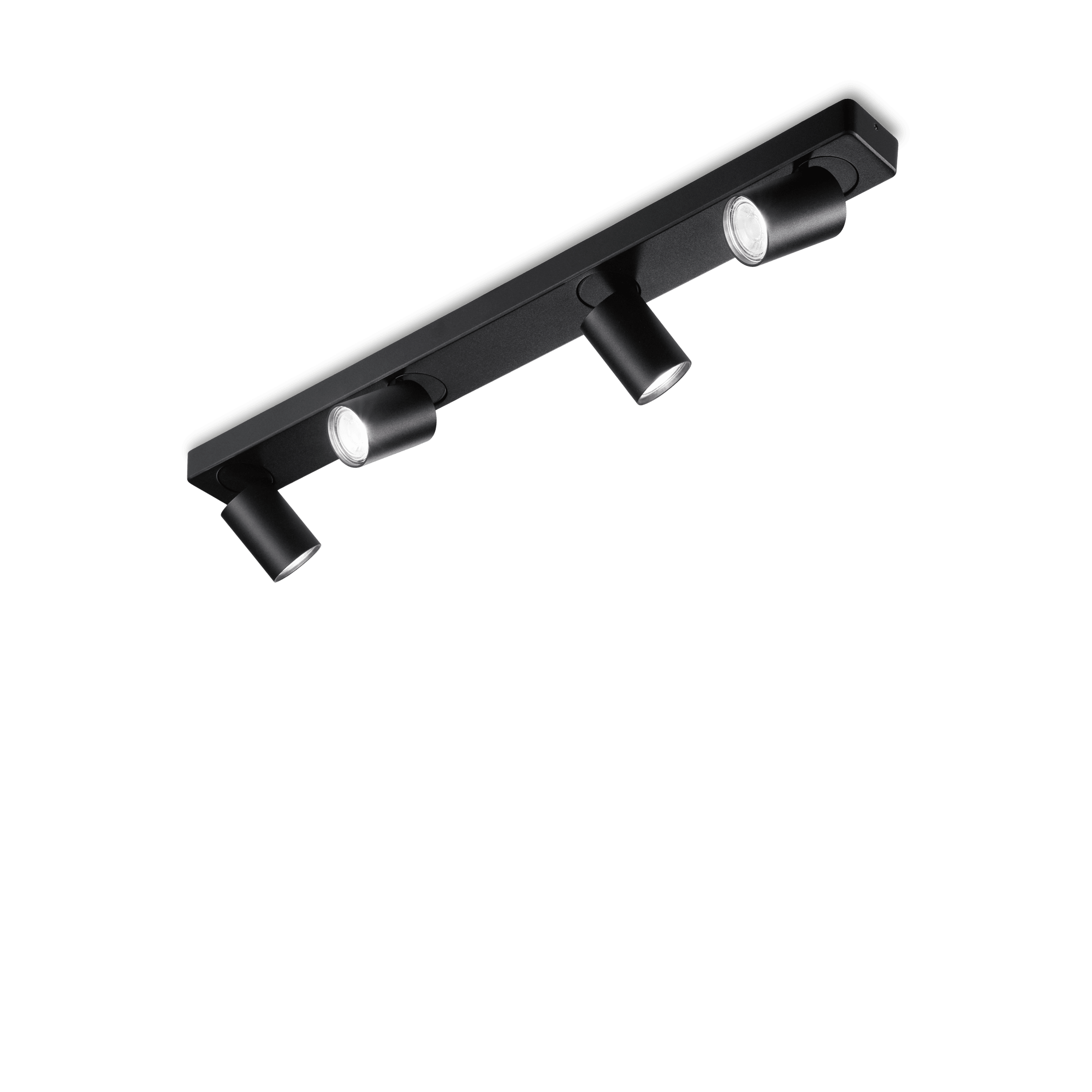 IDEAL LUX - RUDY PL4 ROUND NERO 229072