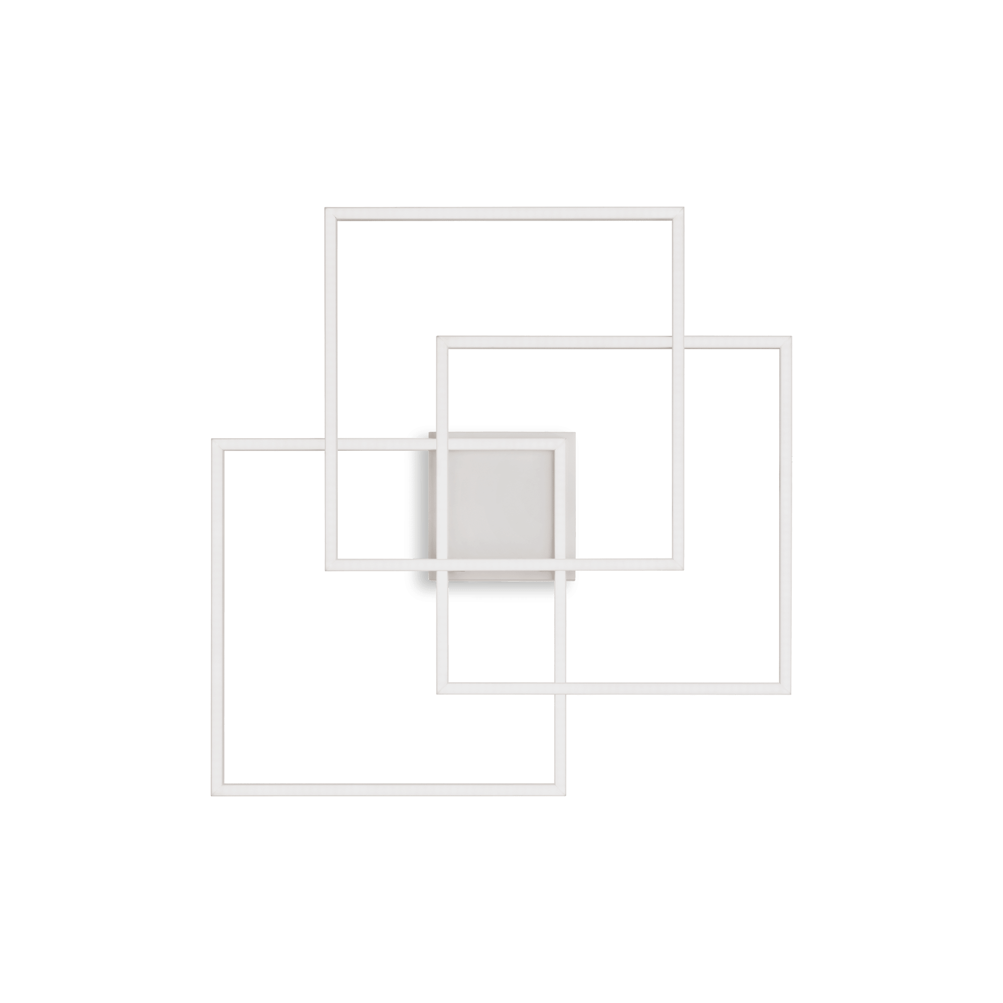 IDEAL LUX - FRAME PL QUADRATO BIANCO 3000K 230702