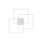IDEAL LUX - FRAME PL QUADRATO BIANCO 3000K