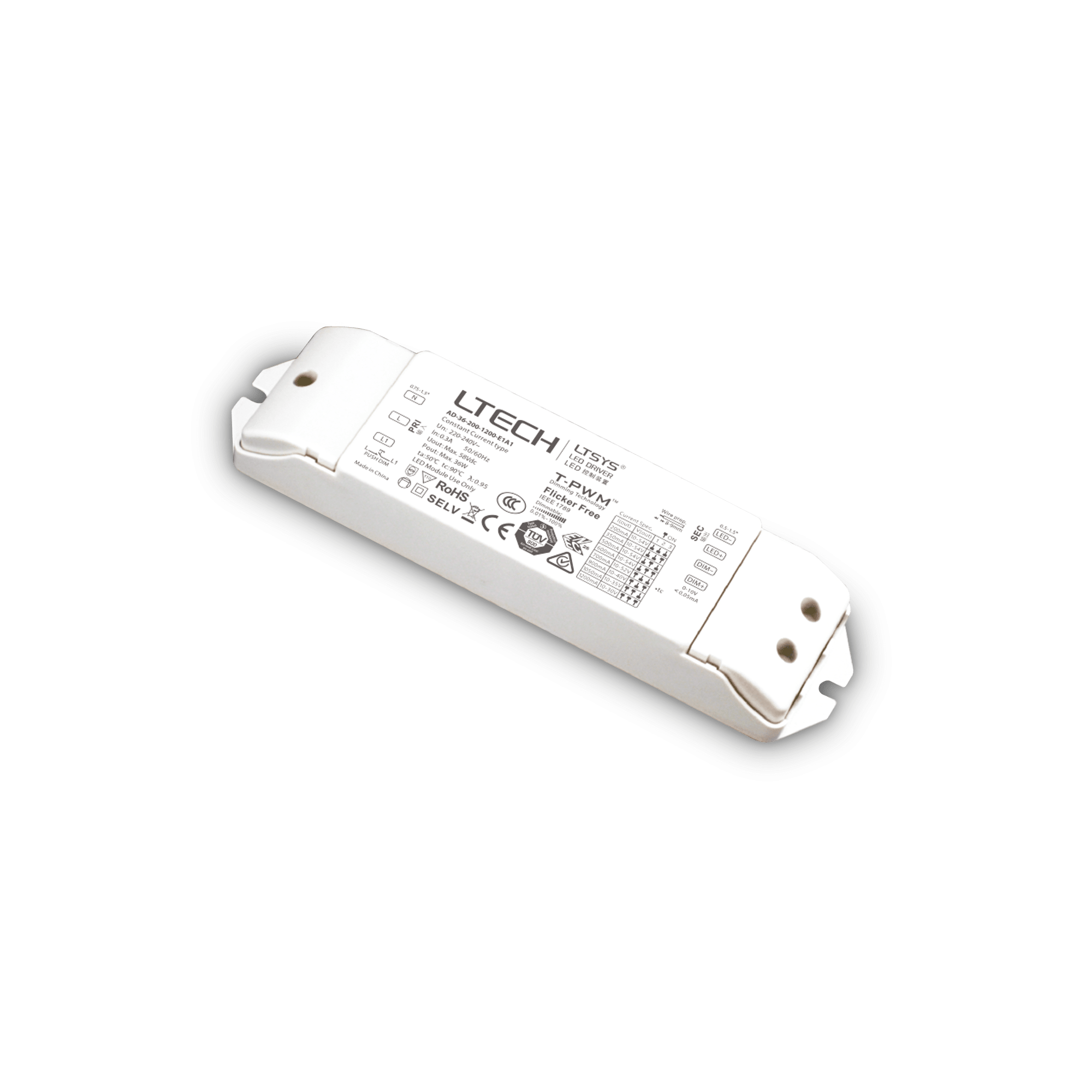 IDEAL LUX - STRIP LED DRIVER DALI/PUSH 036W 24VDC