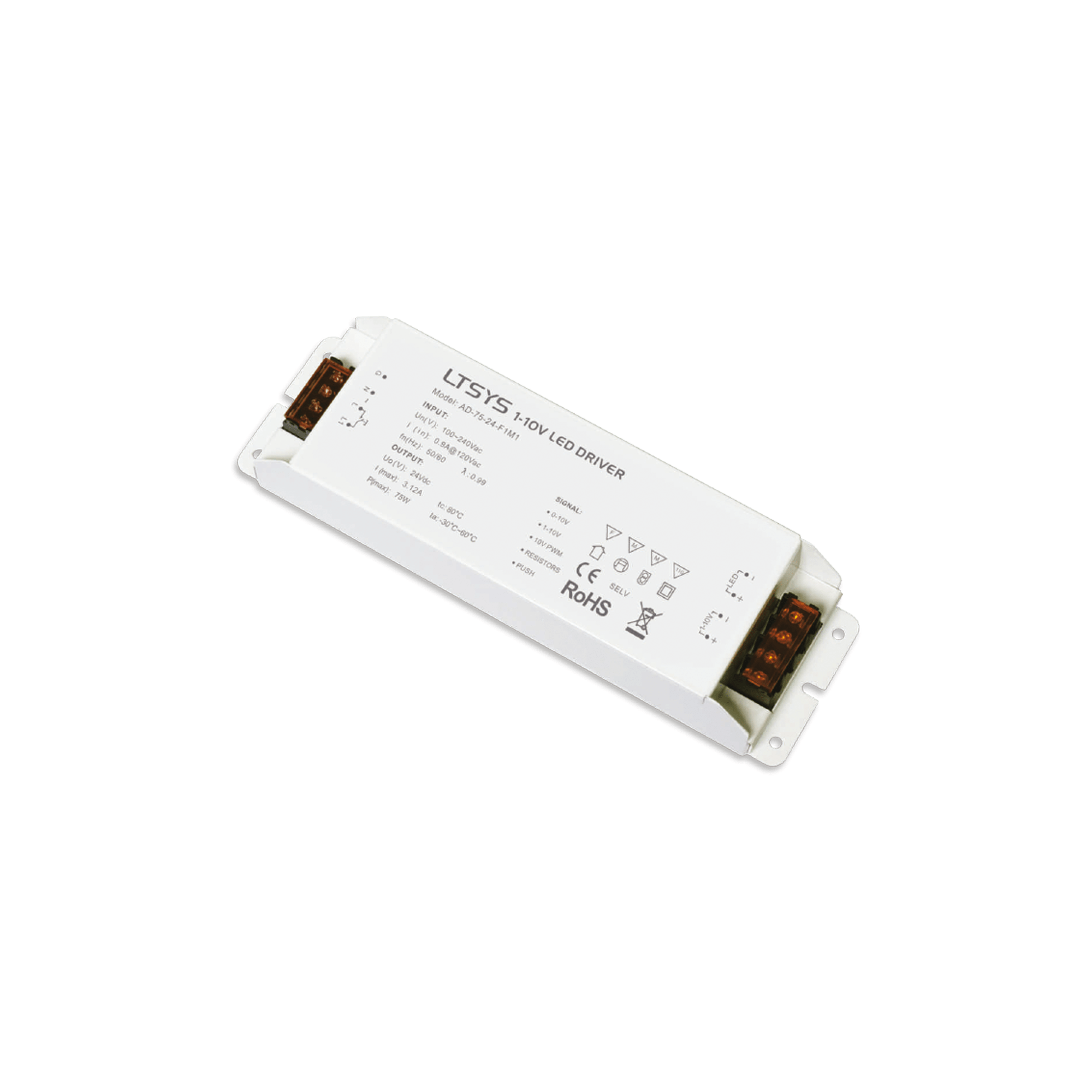 IDEAL LUX - STRIP LED DRIVER DALI/PUSH 080W 24VDC