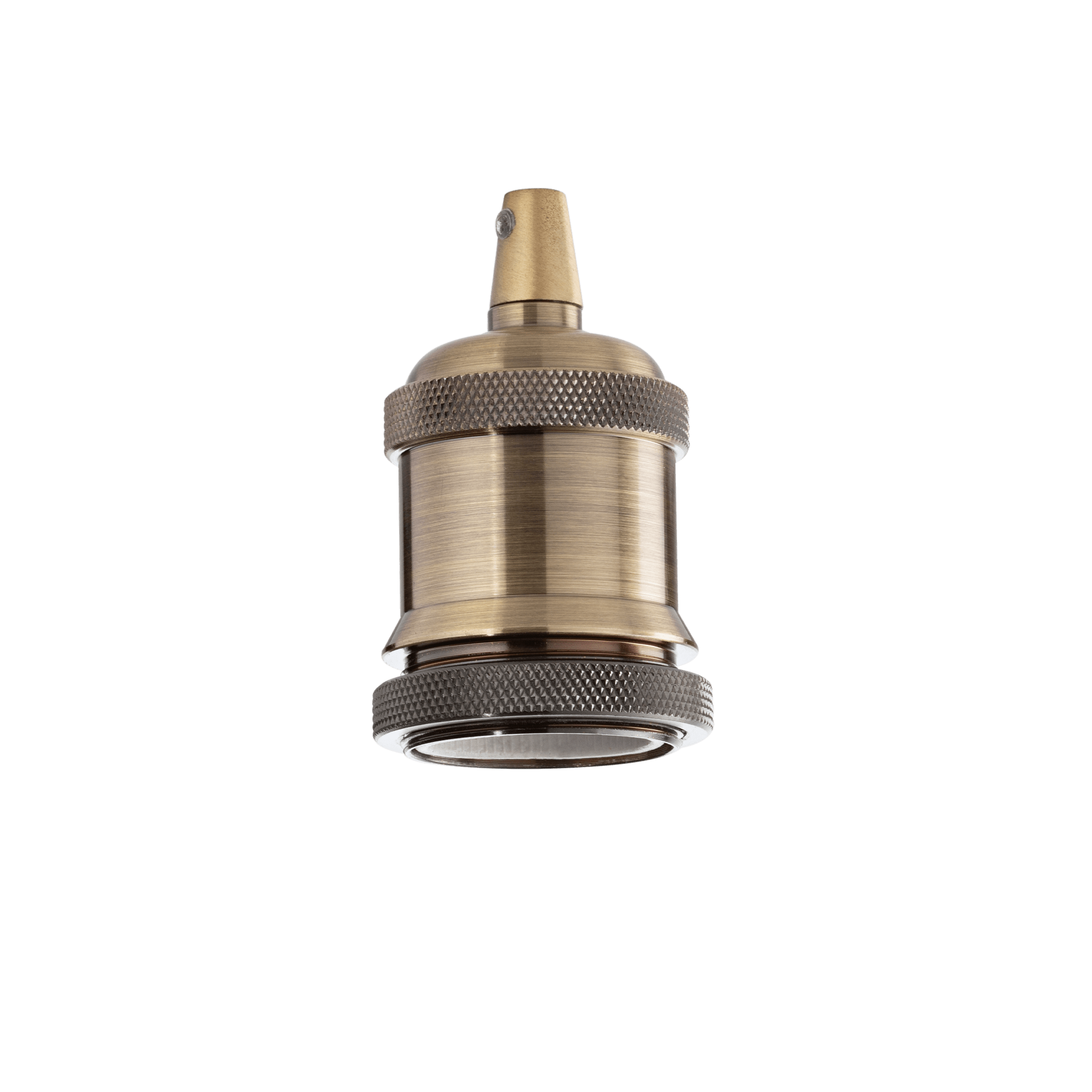 IDEAL LUX - PORTALAMPADA E27 GHIERA OTTONE