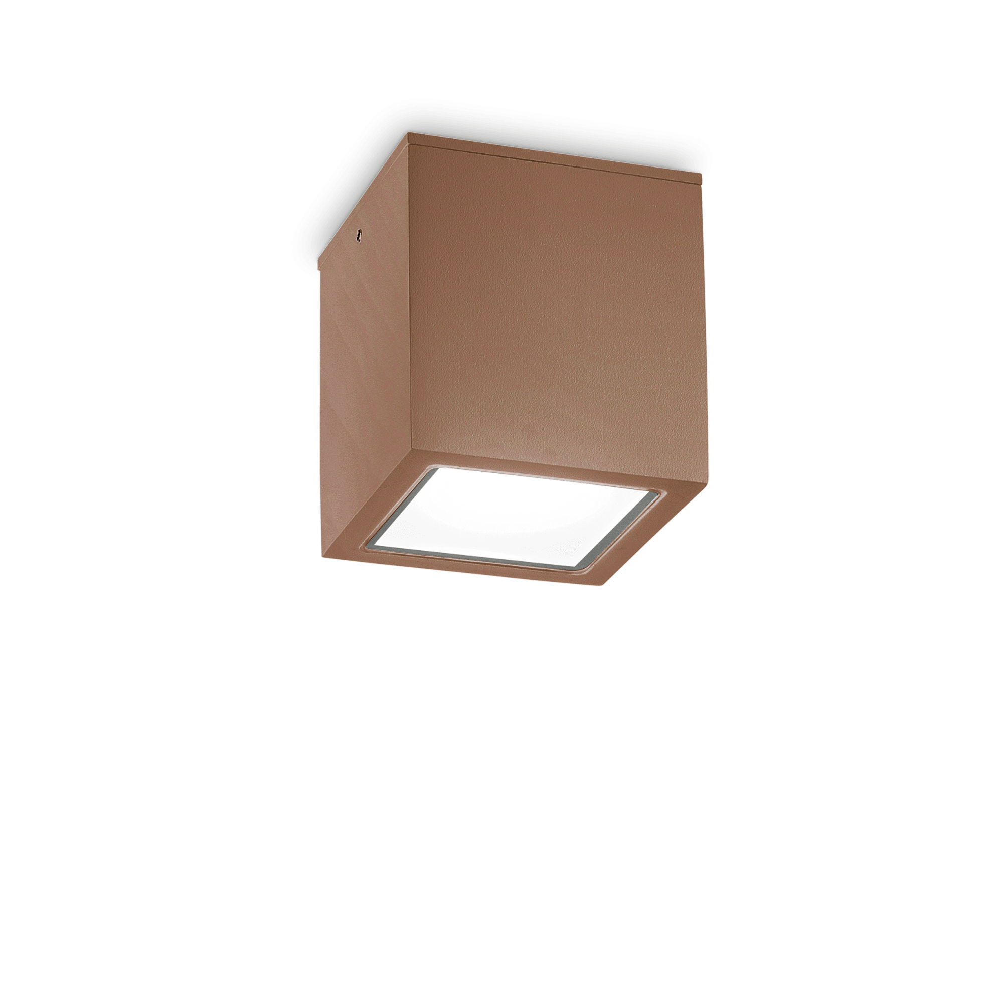 IDEAL LUX - TECHO PL1 SQUARE D15 COFFEE