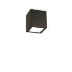 IDEAL LUX - TECHO PL1 SQUARE D09 NERO