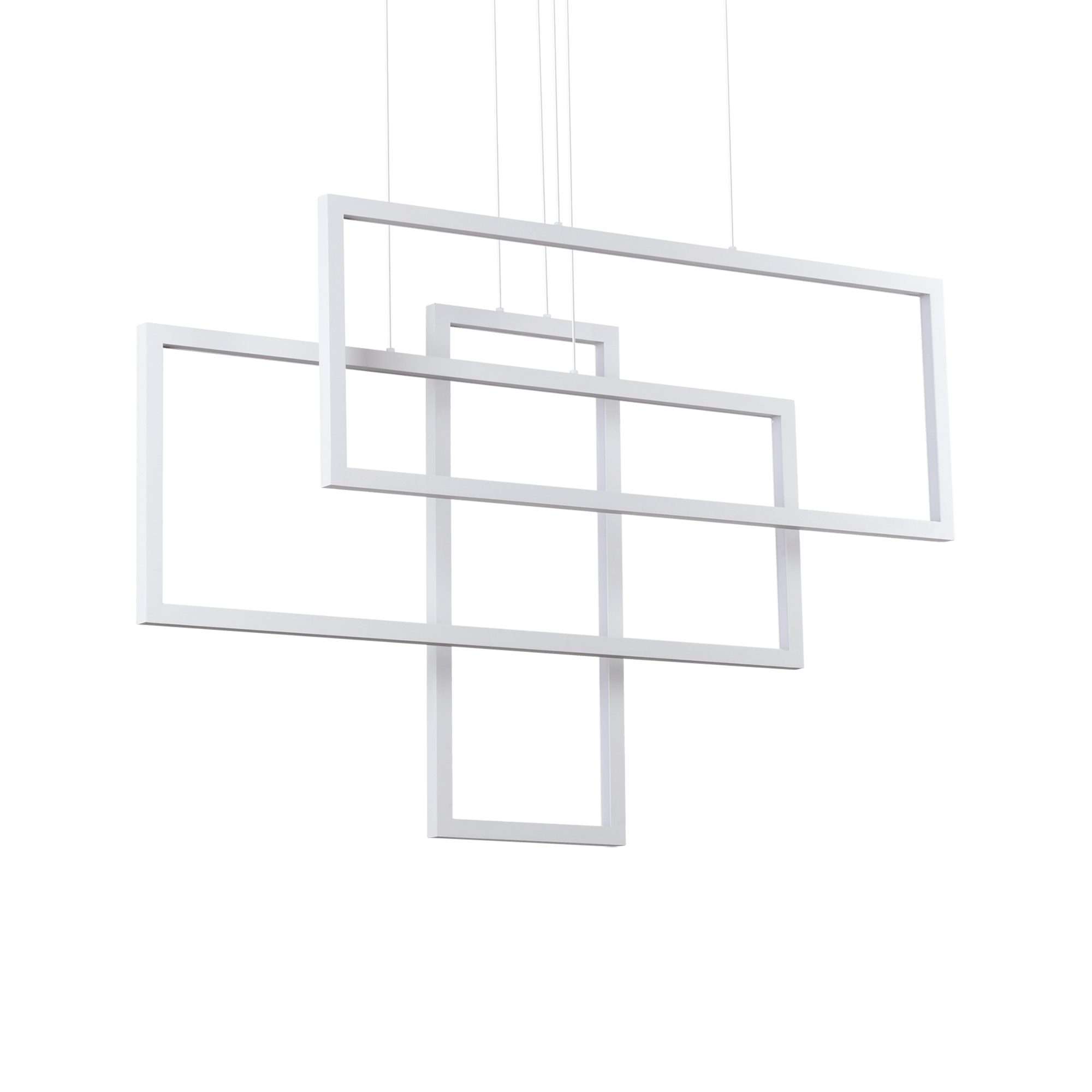 IDEAL LUX - FRAME SP RETTANGOLO BIANCO 3000K