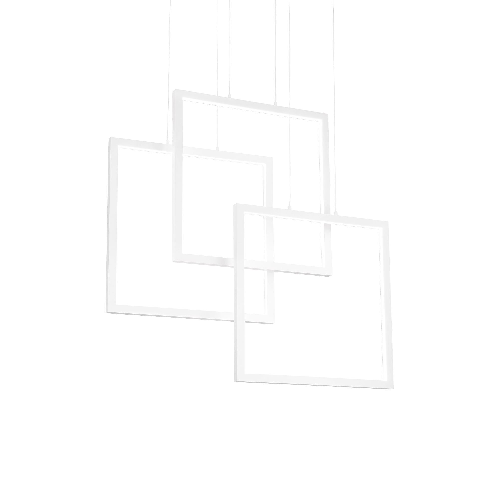 IDEAL LUX - FRAME SP QUADRATO BIANCO 3000K