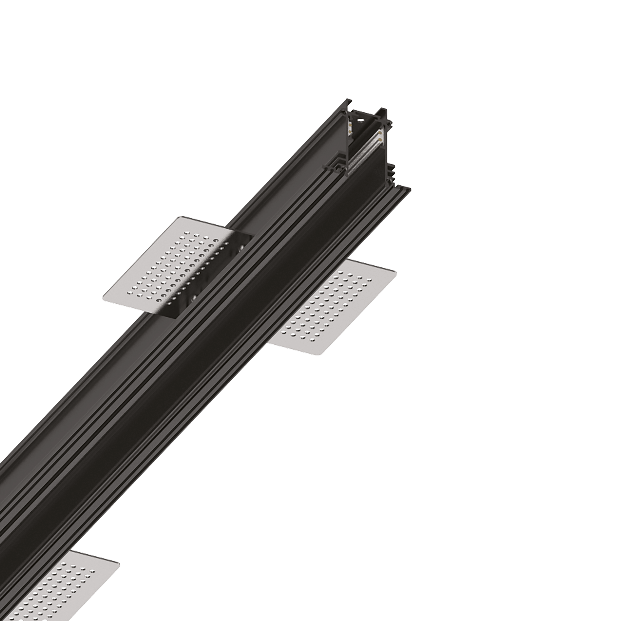 IDEAL LUX - EGO PROFILE RECESSED 2000 MM BK 266183