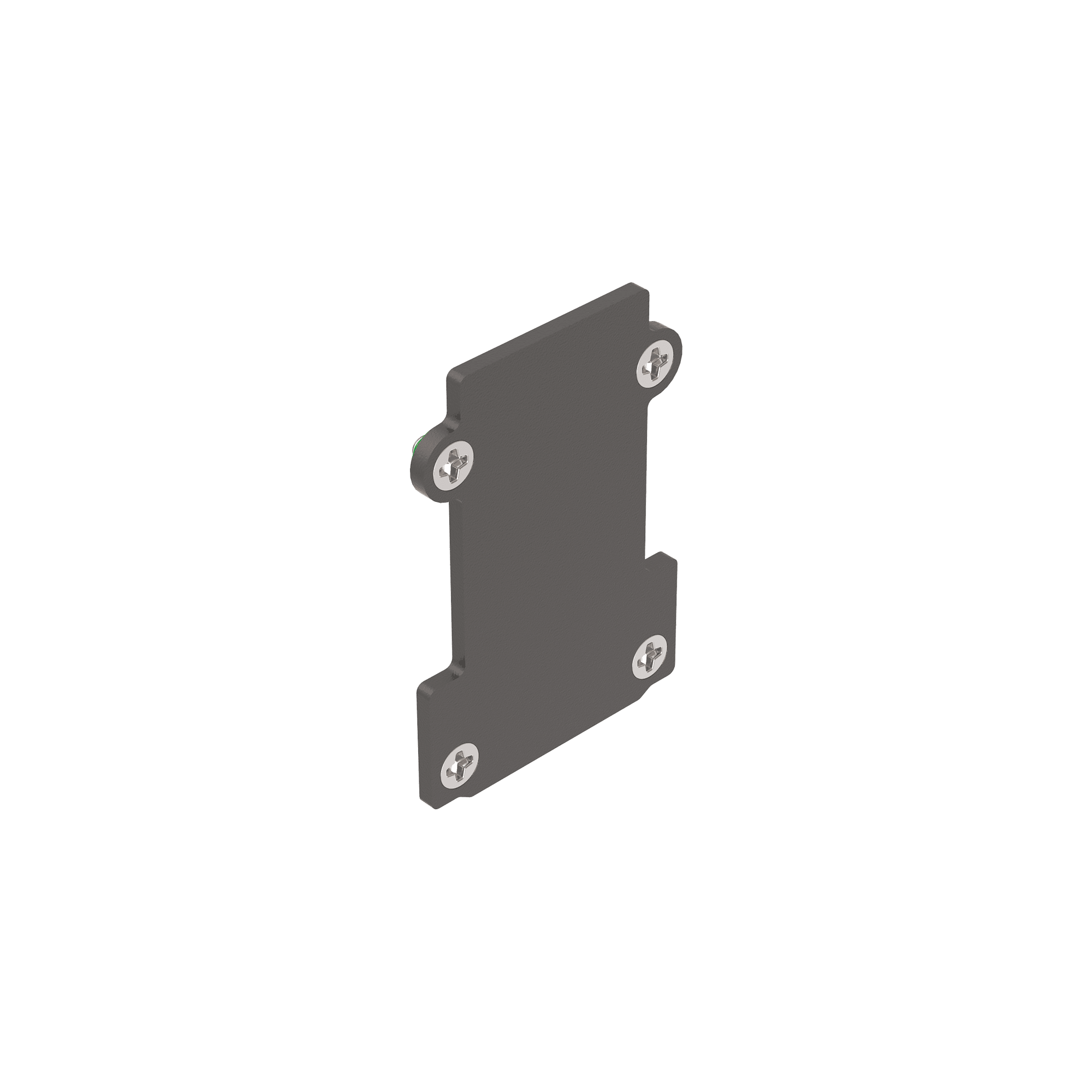 IDEAL LUX - EGO END CAP RECESSED SENZA FORO BK