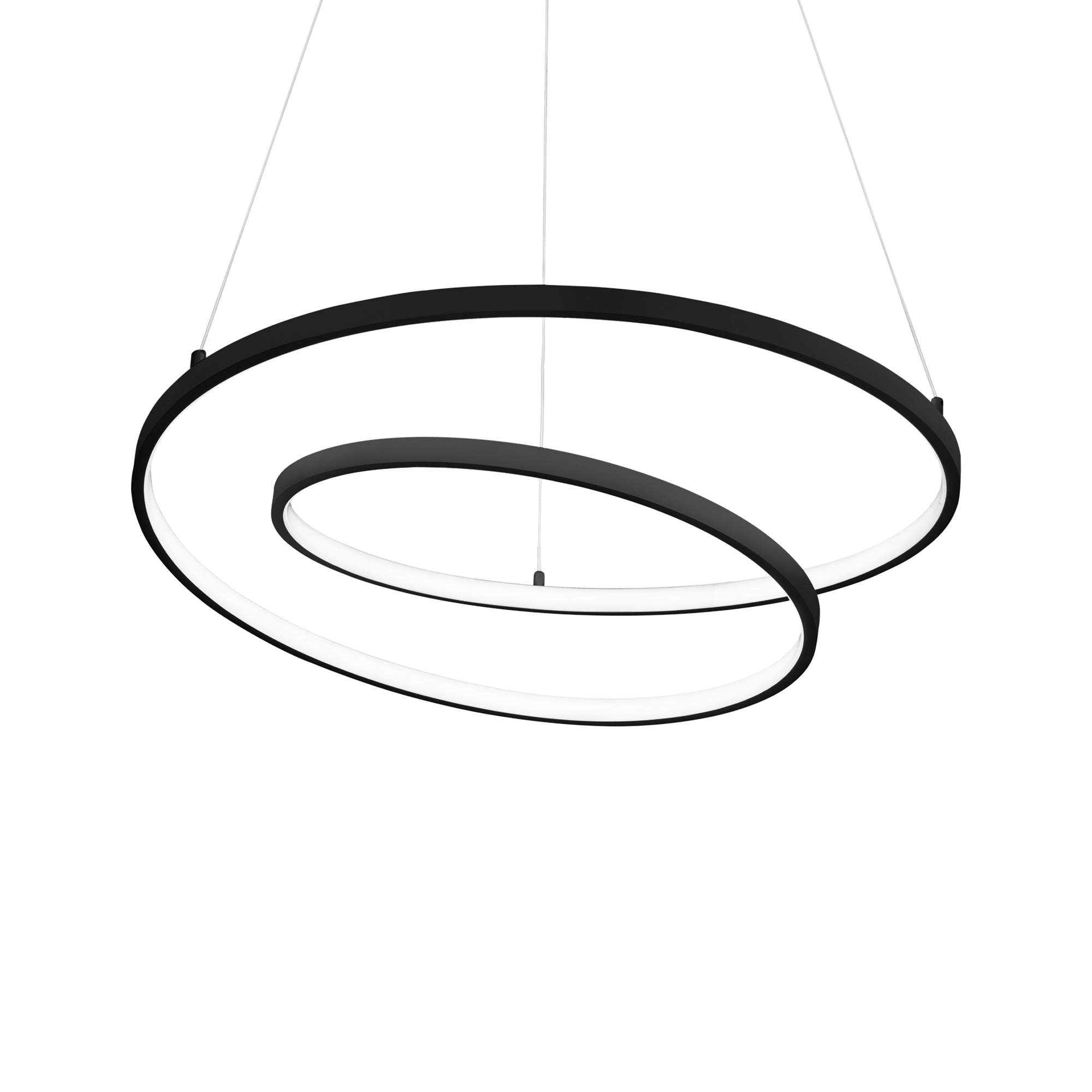 IDEAL LUX - OZ SP D80 ON-OFF NERO 3000K 269450