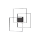 IDEAL LUX - FRAME PL QUADRATO NERO 3000K