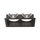 IDEAL LUX - BENTO FRAME SQUARE TWIN BK 280233