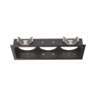 IDEAL LUX - BENTO FRAME SQUARE TRIPLE BK