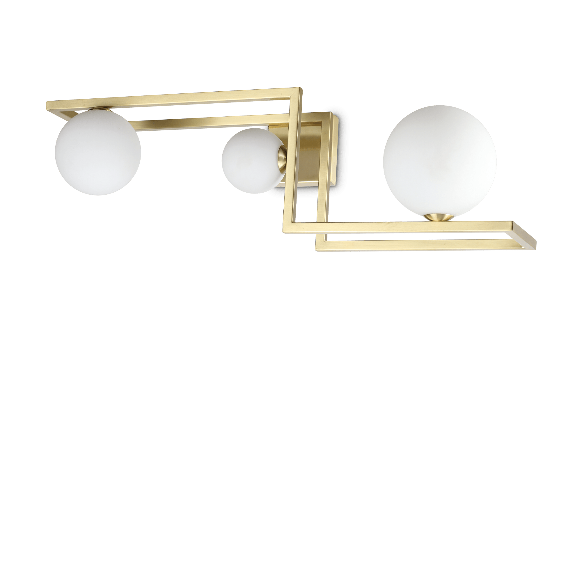 IDEAL LUX - ANGOLO PL3 OTTONE