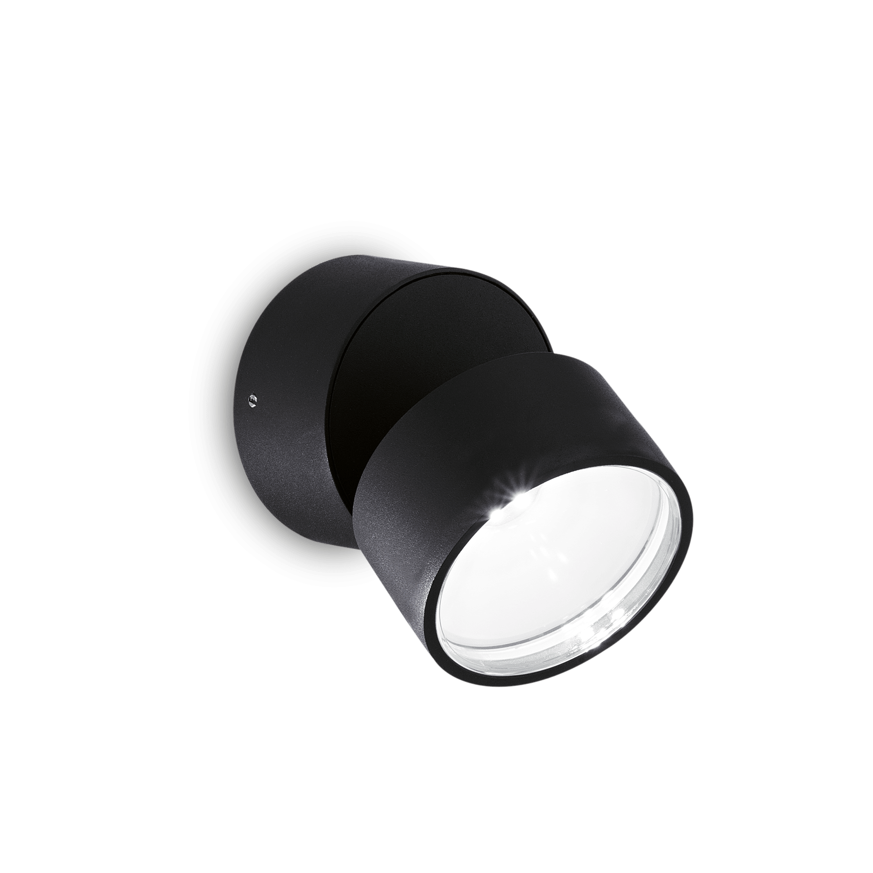 IDEAL LUX - OMEGA AP ROUND NERO 4000K