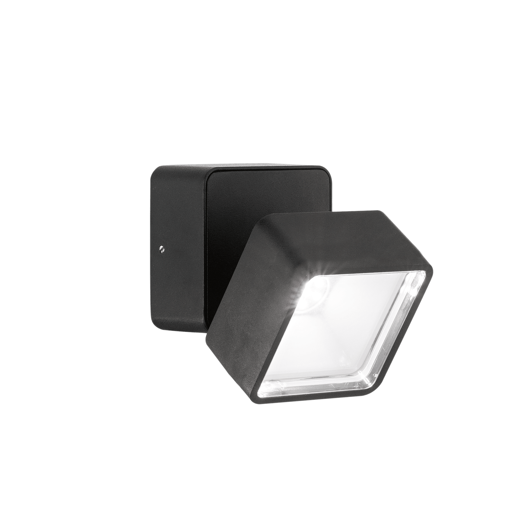 IDEAL LUX - OMEGA AP SQUARE NERO 4000K