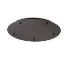 IDEAL LUX - ROSONE STANDARD 5 LUCI NERO