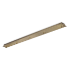IDEAL LUX - ROSONE LINEARE 5 LUCI OTTONE