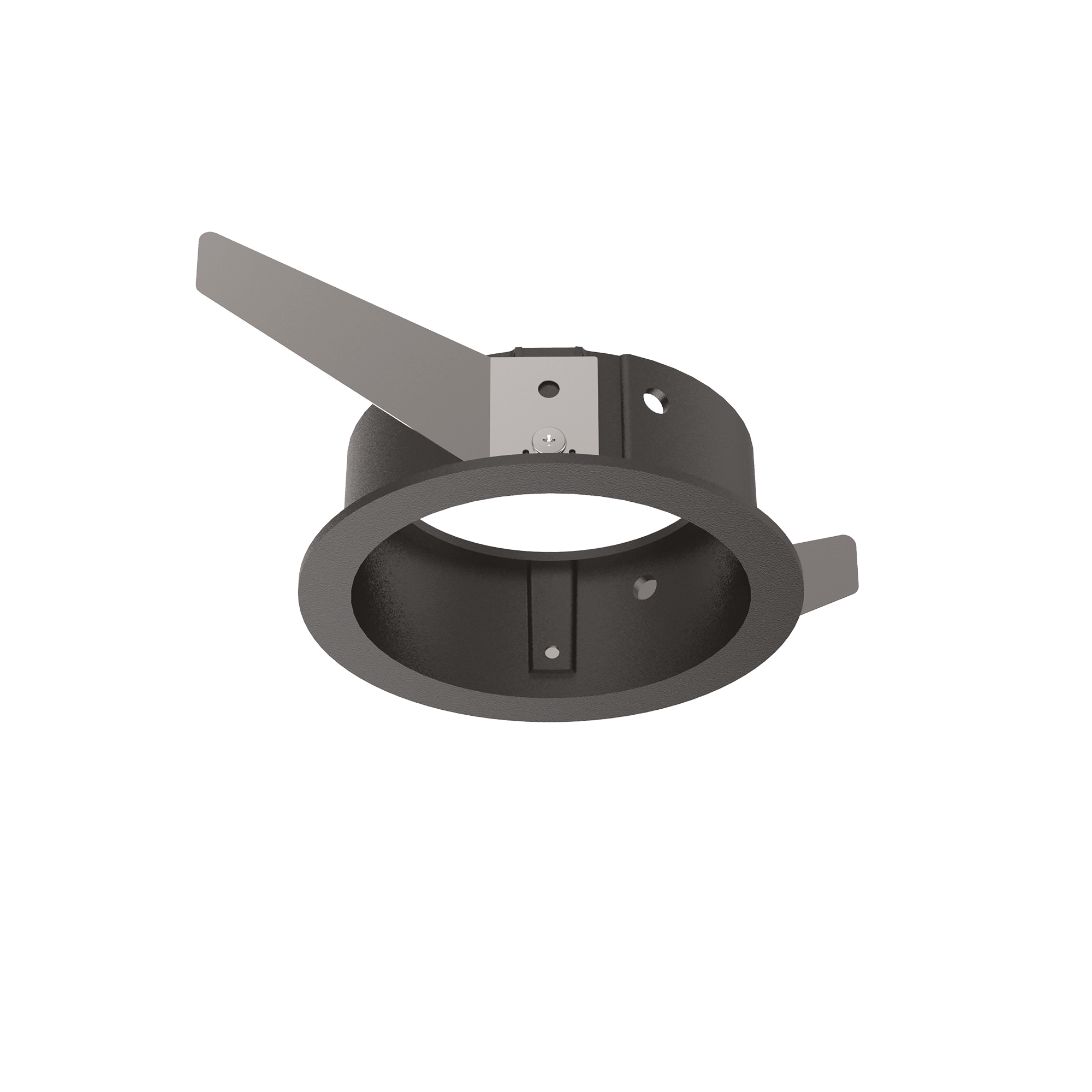 IDEAL LUX - BENTO FRAME ROUND SINGLE BK