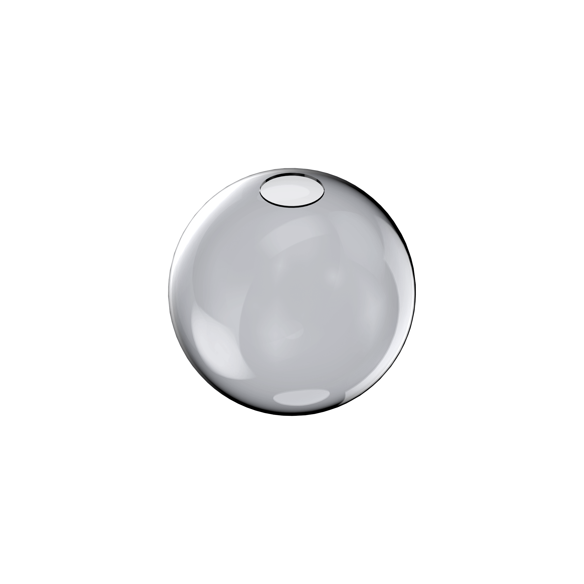 IDEAL LUX - MAPA MINI VETRO D20 FUME'