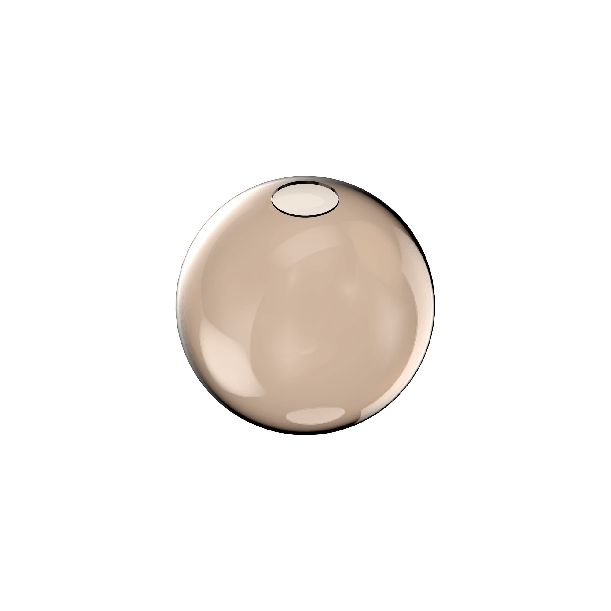 IDEAL LUX - MAPA MINI VETRO D20 AMBRA