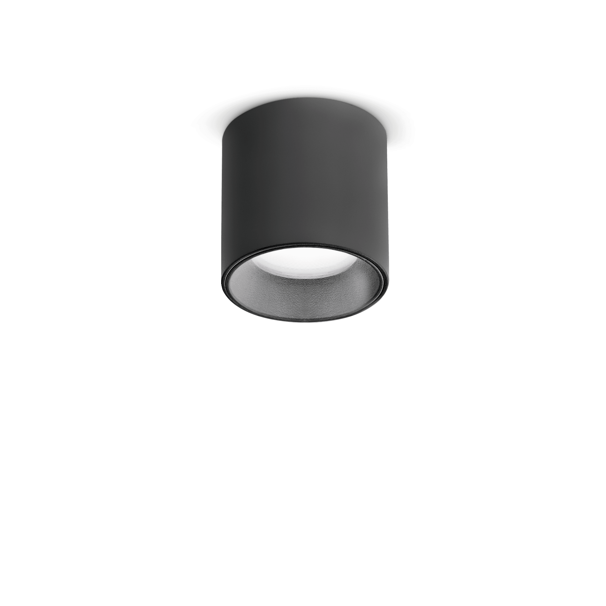 IDEAL LUX - NITRO PL ROUND D04 NERO 3000K