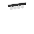 IDEAL LUX - PING PONG PL4 NERO