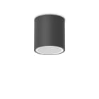 IDEAL LUX - TECHO PL1 ROUND D09 NERO