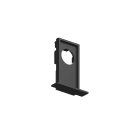 IDEAL LUX - EGO END CAP RECESSED TRIM CON FORO BK