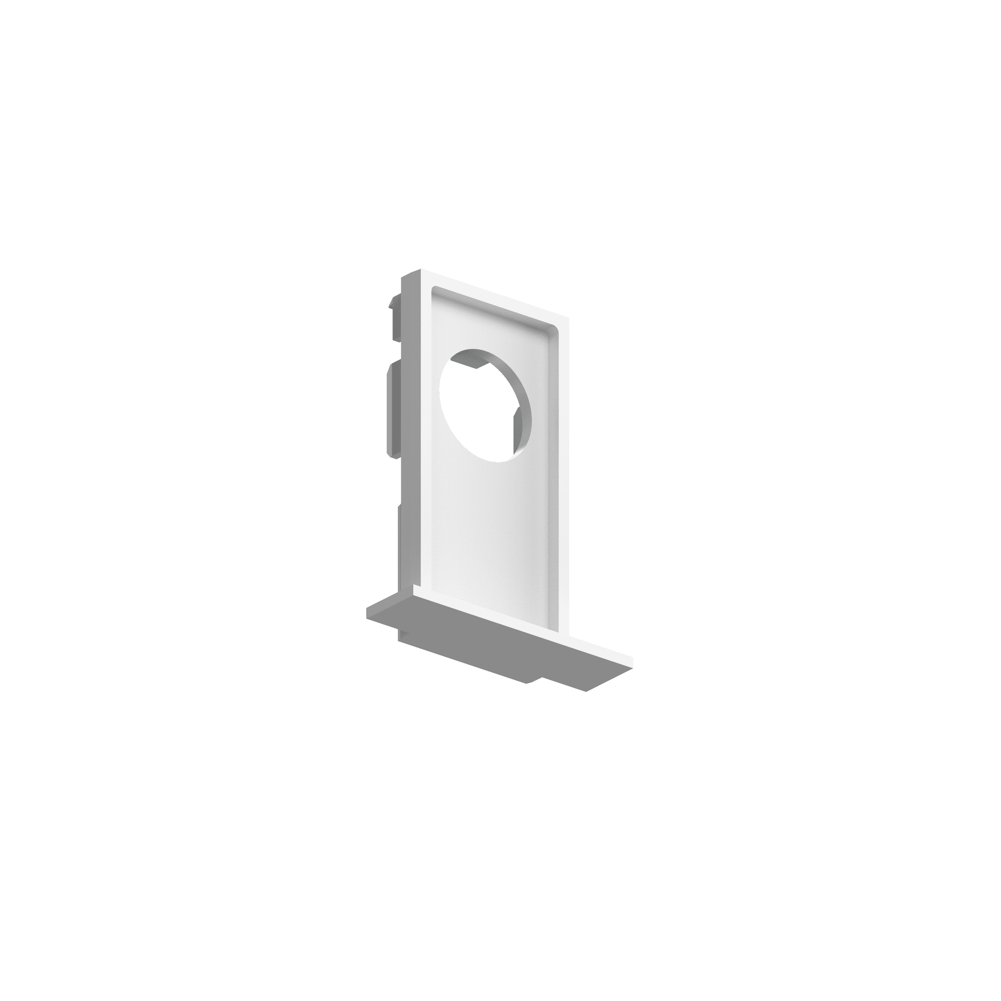 IDEAL LUX - EGO END CAP RECESSED TRIM CON FORO WH