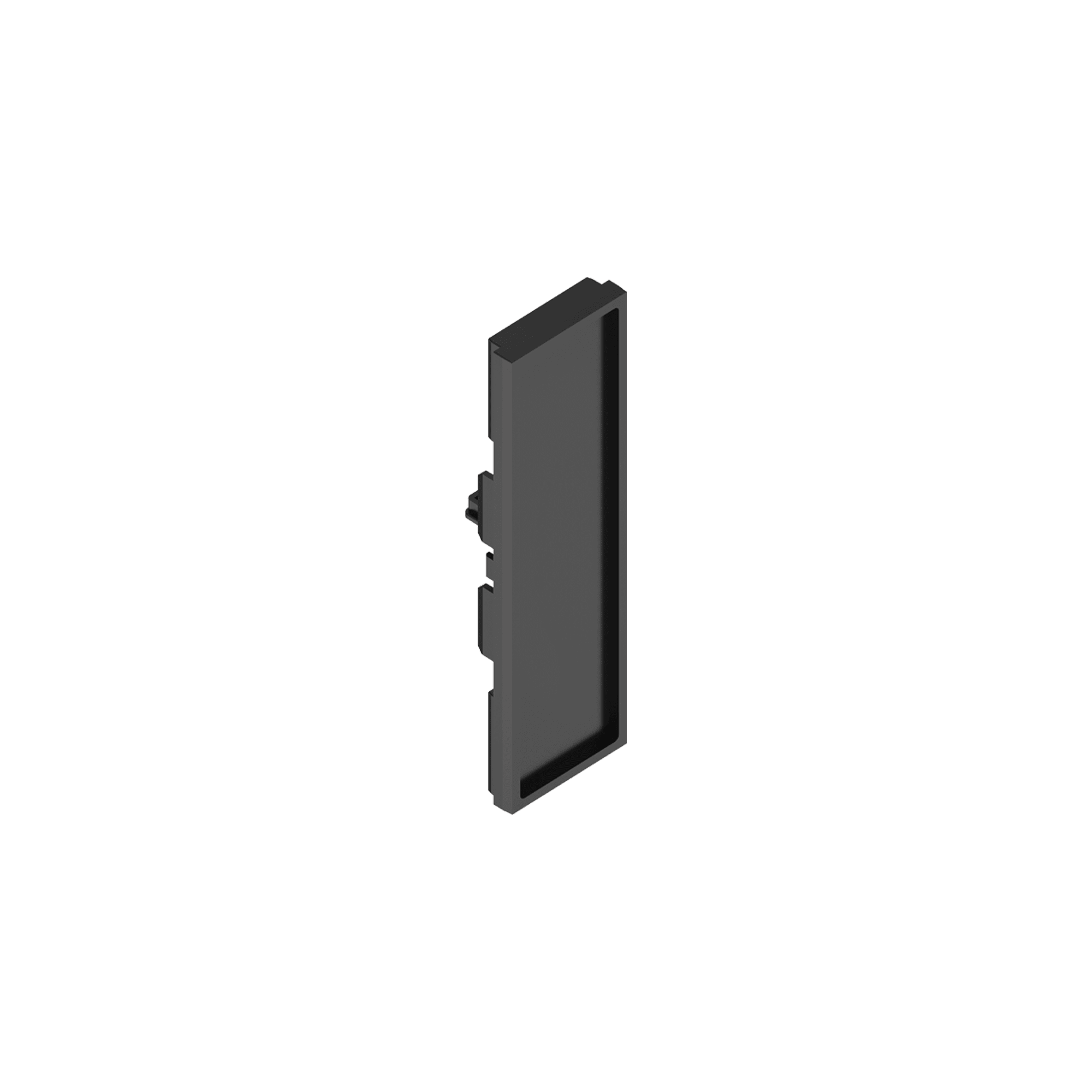 IDEAL LUX - EGO END CAP BI-EMISSION SENZA FORO BK