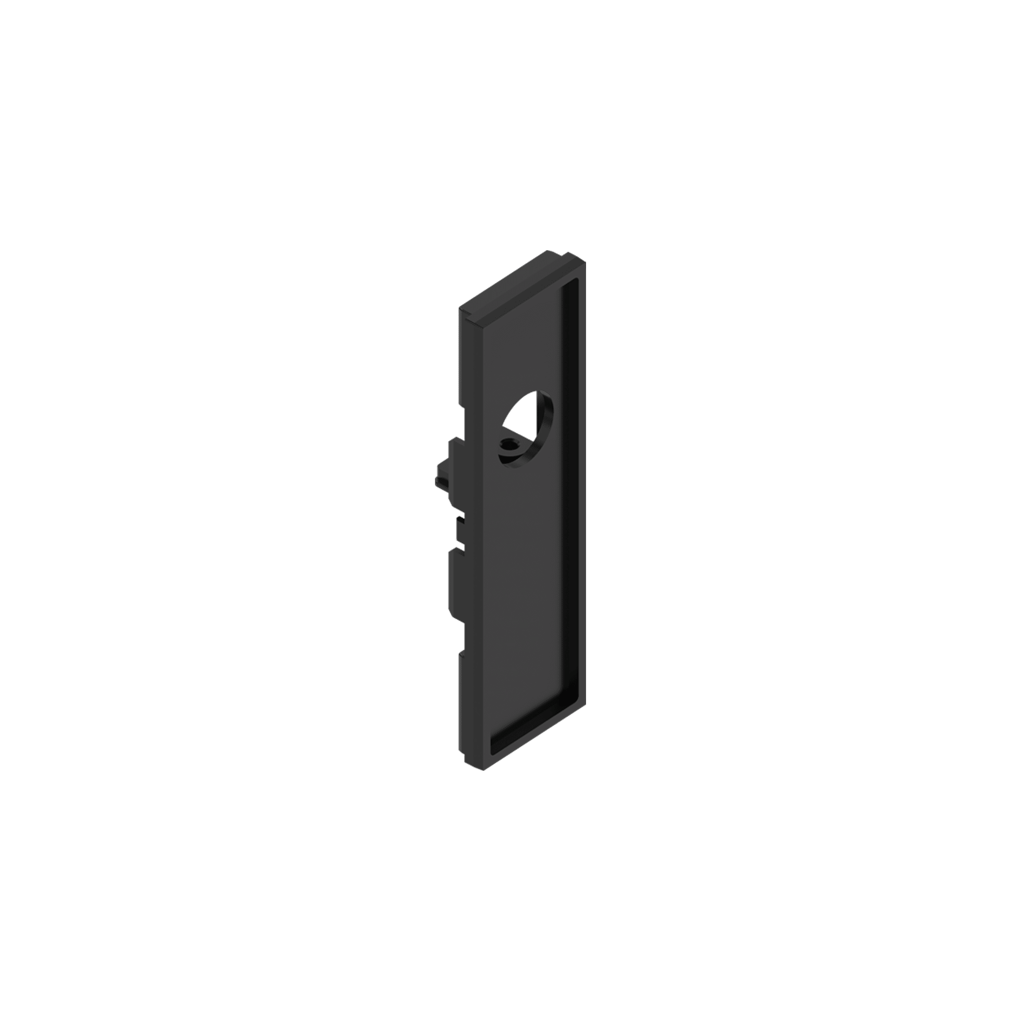 IDEAL LUX - EGO END CAP BI-EMISSION CON FORO BK