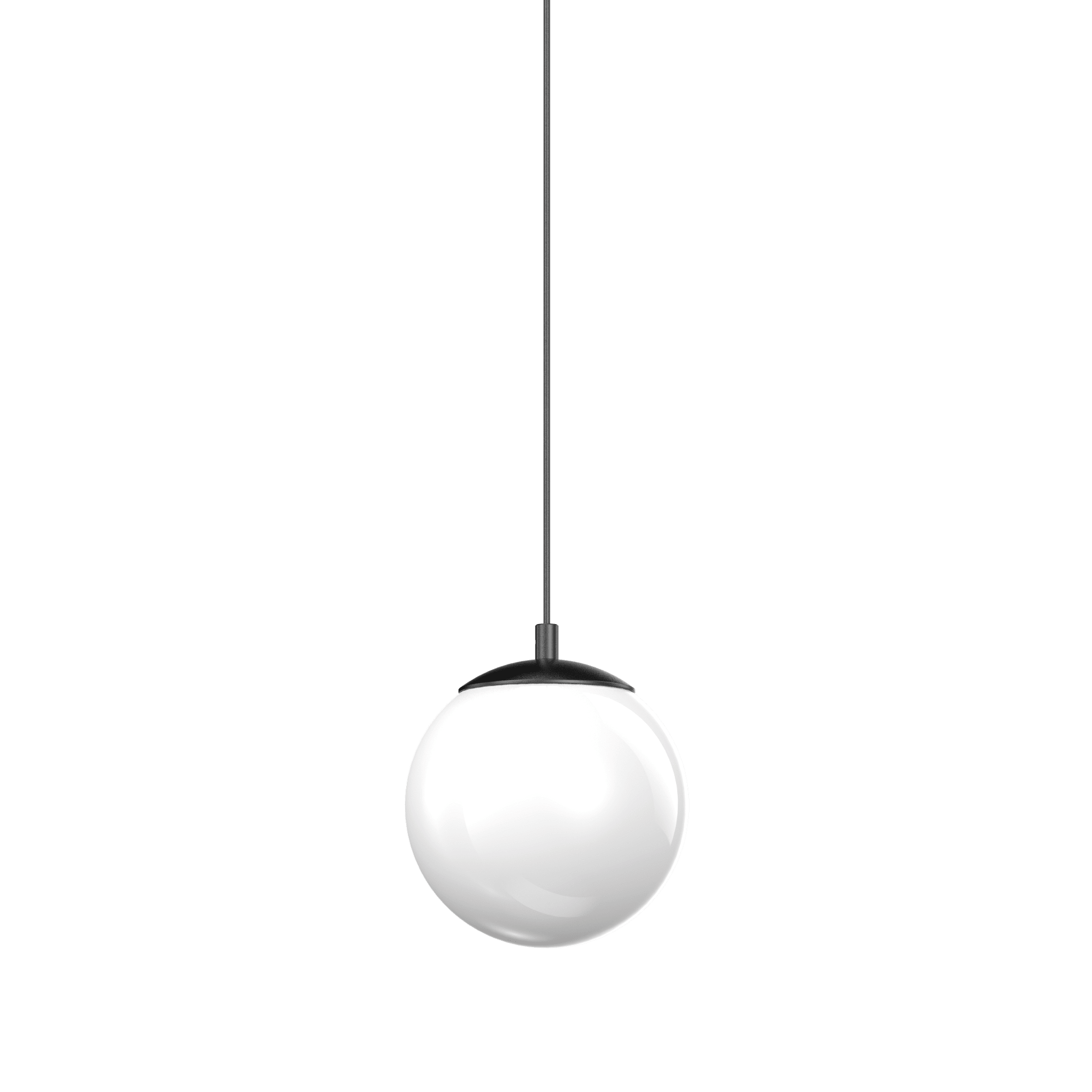 IDEAL LUX - EGO PENDANT BALL 10W 3000K ON-OFF BK