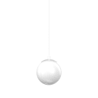 IDEAL LUX - EGO PENDANT BALL 10W 3000K ON-OFF WH