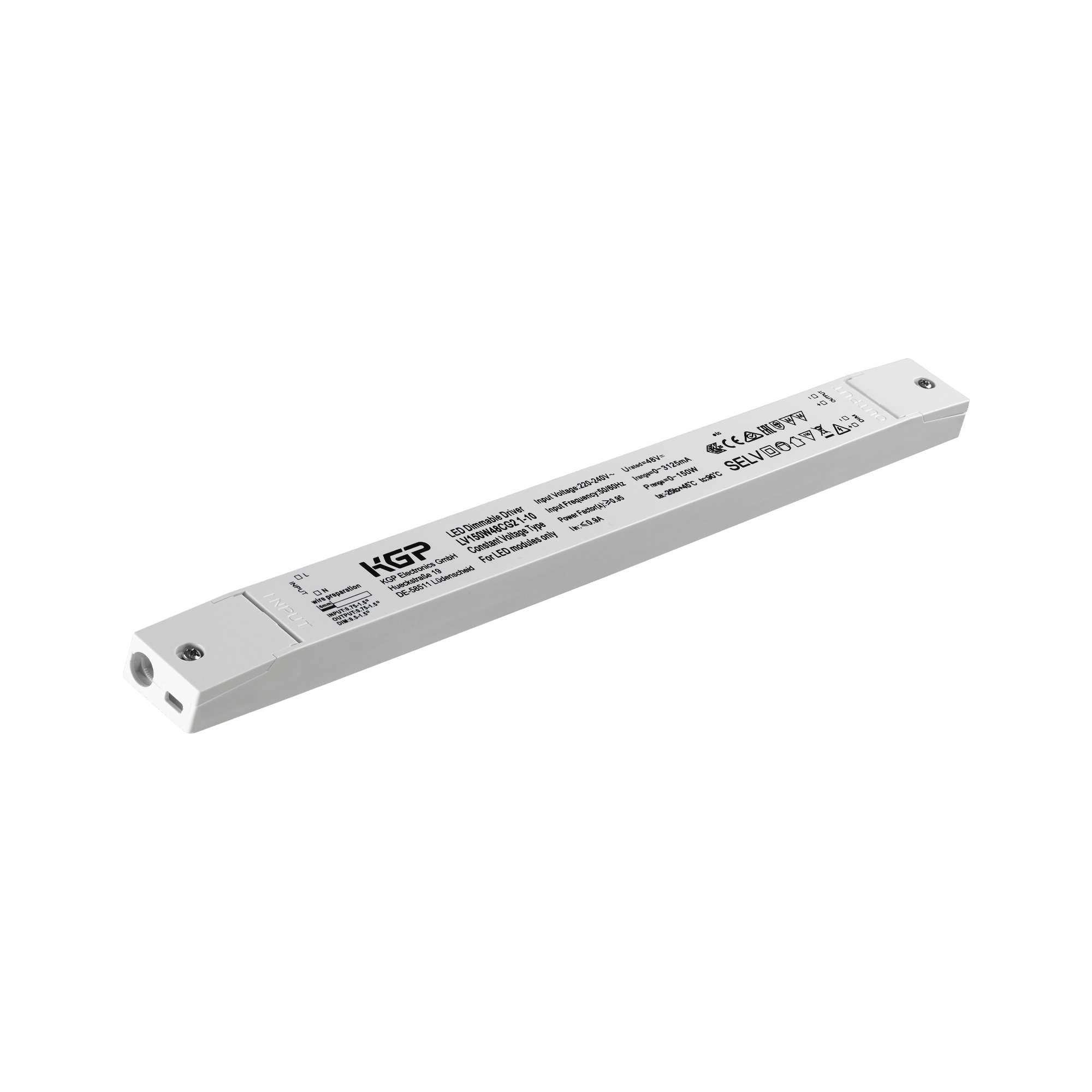 IDEAL LUX - STICK DRIVER 1-10V 150W 48VDC