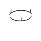 IDEAL LUX - ORACLE SLIM PL D050 ROUND 4000K ON-OFF B