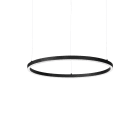 IDEAL LUX - ORACLE SLIM SP D050 ROUND 4000K DALI BK