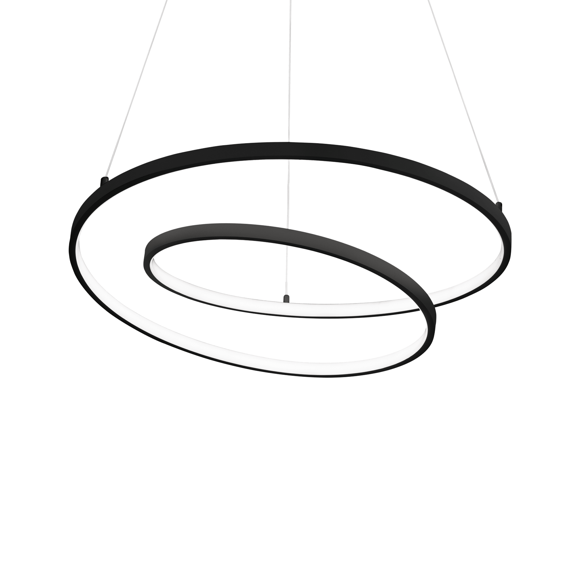 IDEAL LUX - OZ SP D80 ON-OFF NERO 4000K