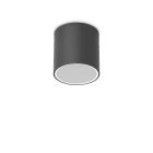 IDEAL LUX - TECHO PL1 ROUND D15 NERO