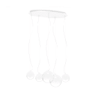 IDEAL LUX - MAPA CLEAR SP5 OPAL