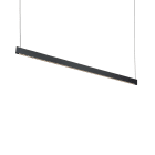 IDEAL LUX - STEEL SLIM WIDE 1200 MM 3000K BK