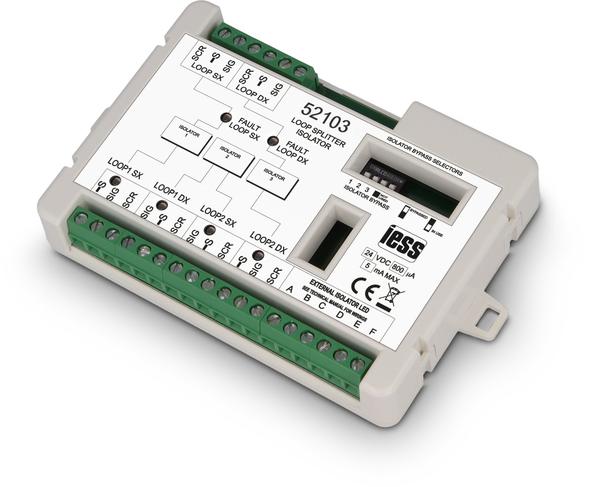 IESS - MODULO PER CONNETTERE 2 LOOP IE