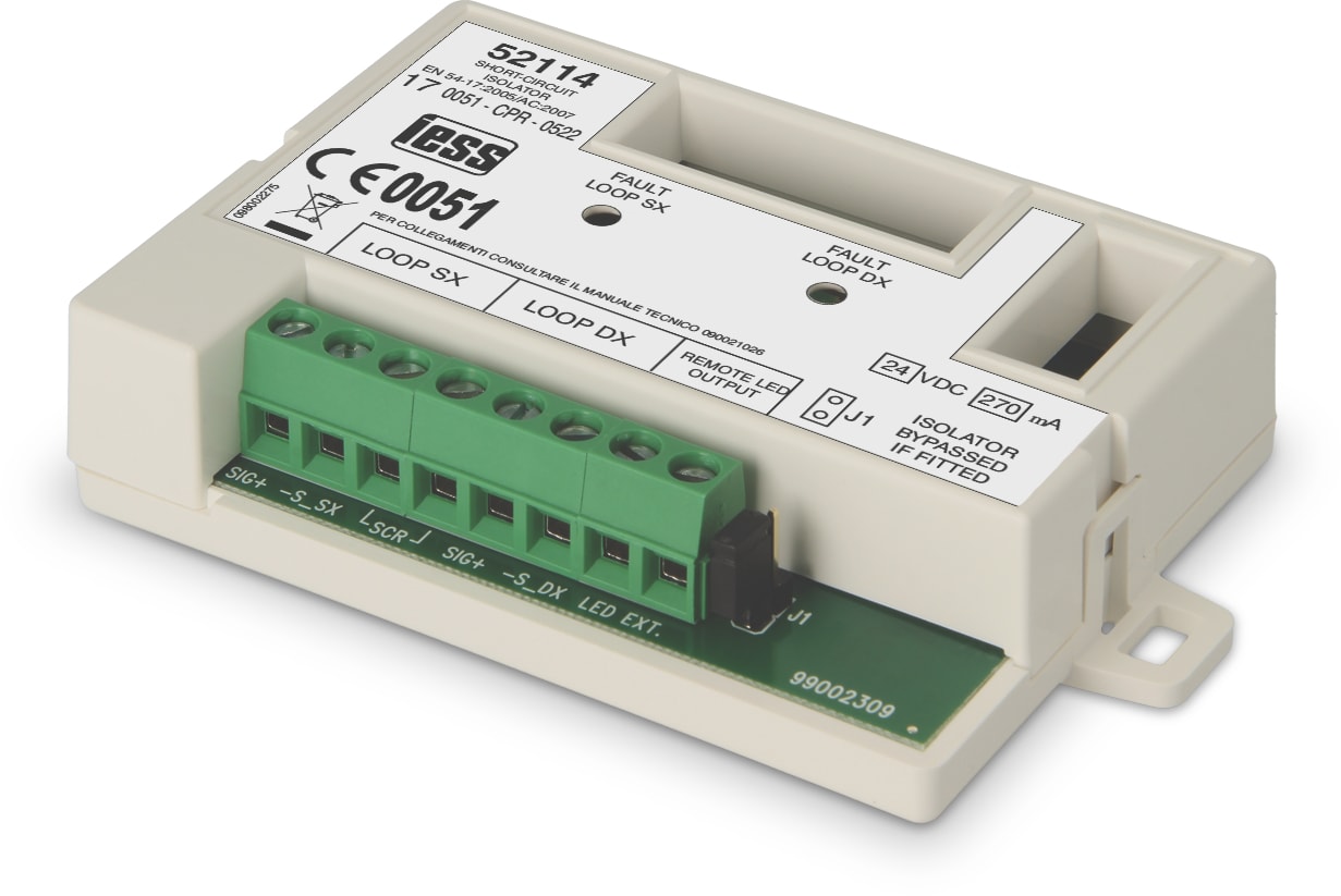 IESS - MOD. ISOLATORE DI LINEA PER LOOP AN. IND