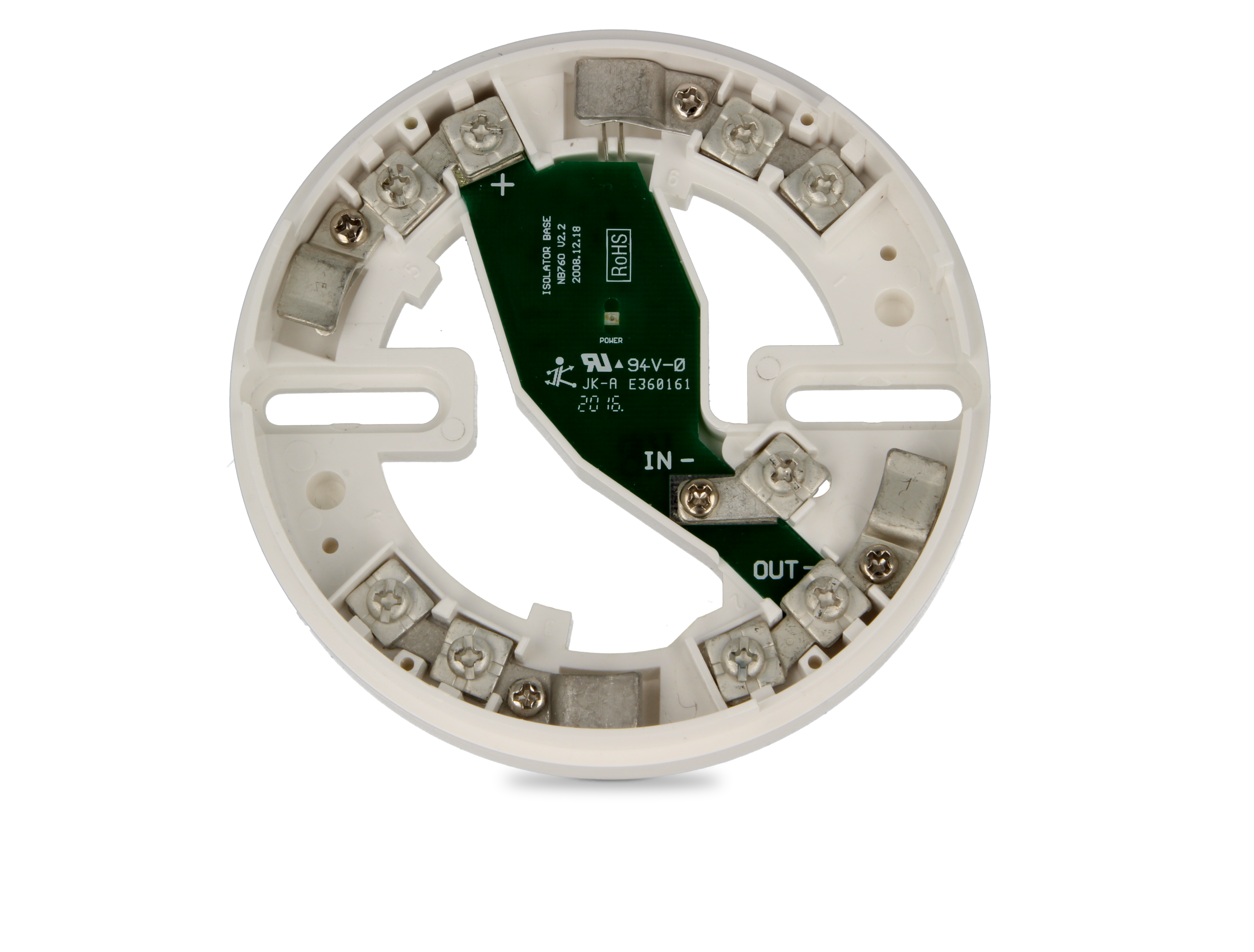 IESS - BASE PER RIVELATORI CON MODULO ISOLATORE