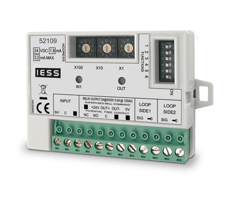 IESS - MOD. AN.IND. 1 ING./1 USCITA CON ISOLATO 52109